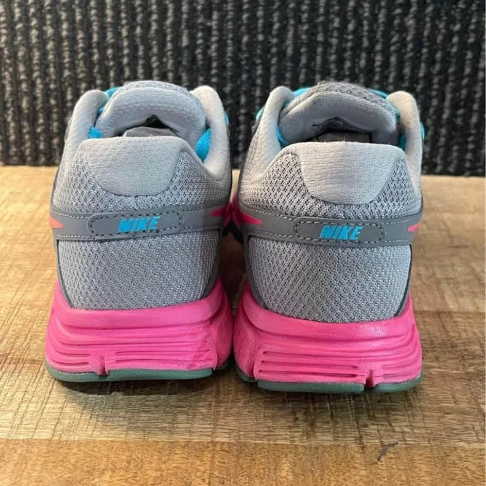 Nike Gray and Pink Athletic Shoes